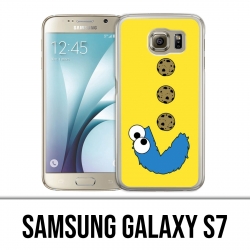 Coque Samsung Galaxy S7 - Cookie Monster Pacman