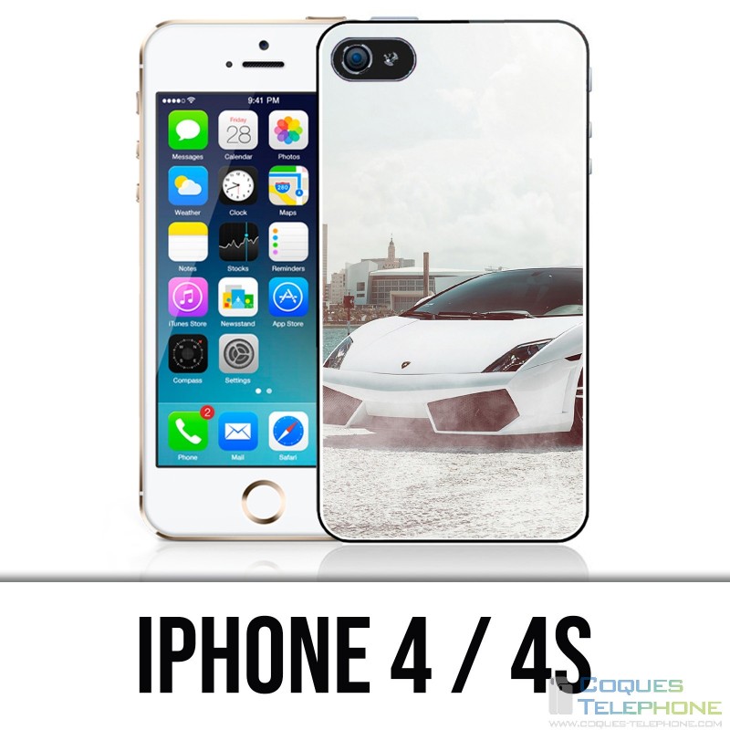 Custodia per iPhone 4 / 4S - Lamborghini Car