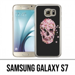Samsung Galaxy S7 Hülle - Crane Flowers