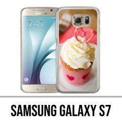 Coque Samsung Galaxy S7 - Cupcake Rose