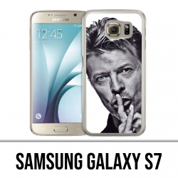 Samsung Galaxy S7 Hülle - David Bowie Hush