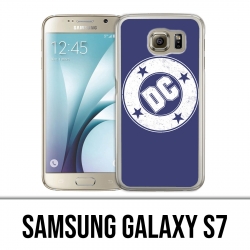 Carcasa Samsung Galaxy S7 - Dc Comics Vintage Logo