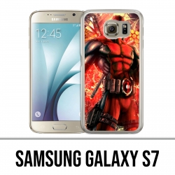 Carcasa Samsung Galaxy S7 - Deadpool Comic