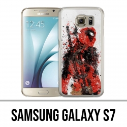 Carcasa Samsung Galaxy S7 - Deadpool Paintart