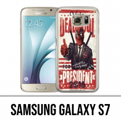 Carcasa Samsung Galaxy S7 - Deadpool President
