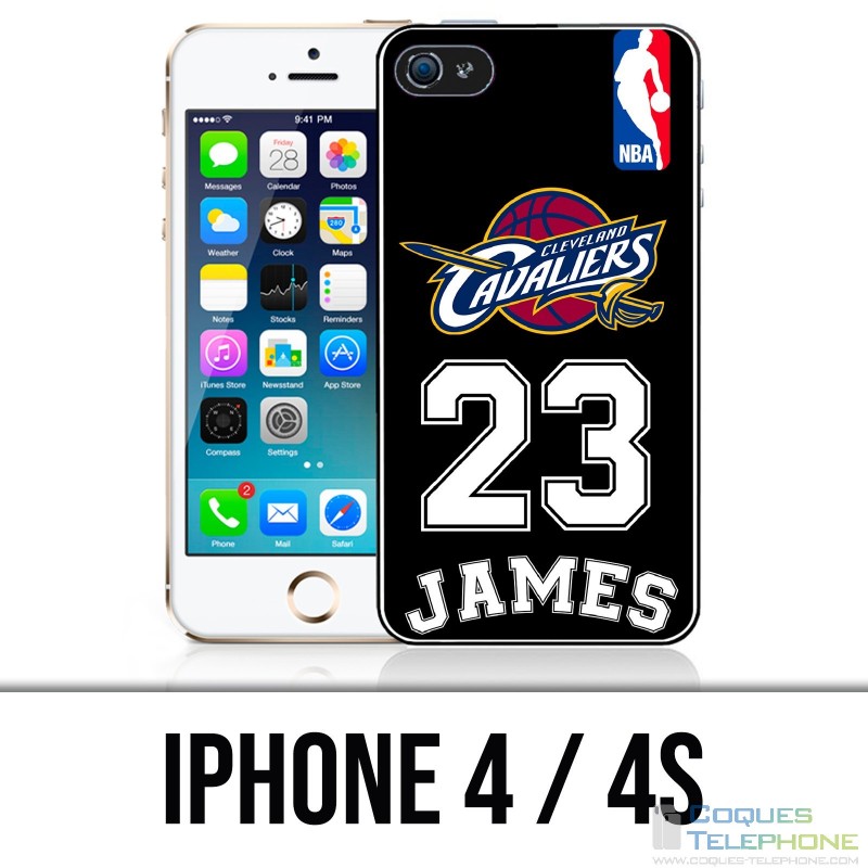 Funda iPhone 4 / 4S - Lebron James Black