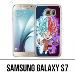 Carcasa Samsung Galaxy S7 - Dragon Ball Goku negro