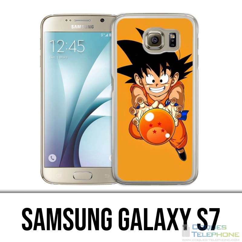 Coque Samsung Galaxy S7  - Dragon Ball Goku Boule De Crystal