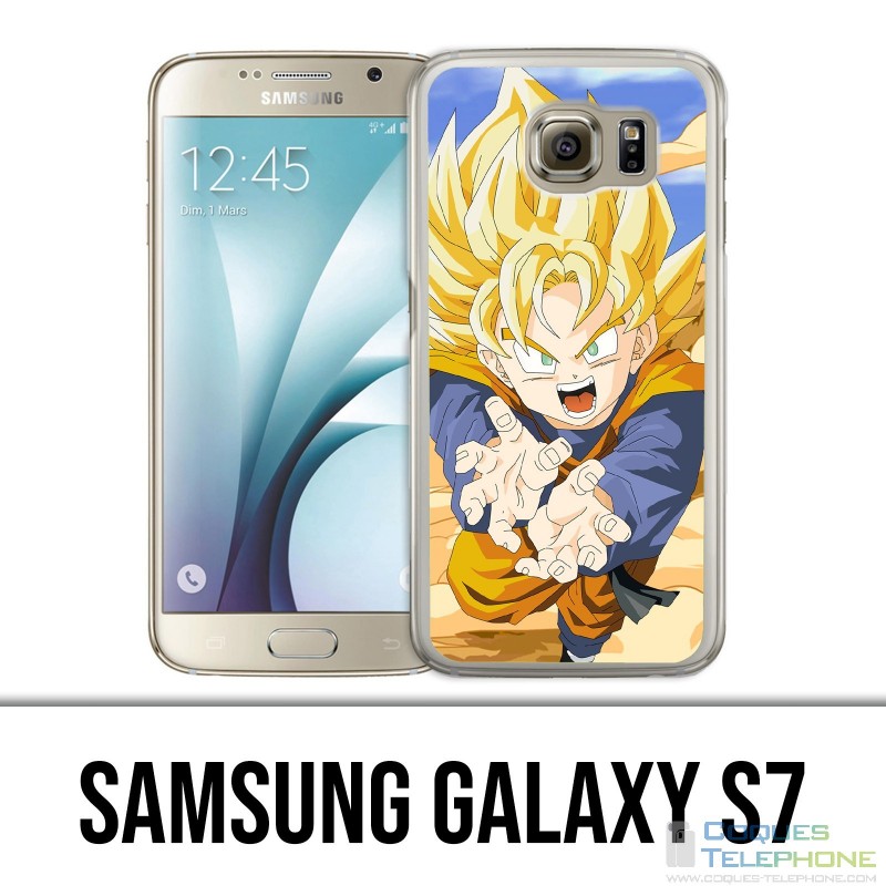 Coque Samsung Galaxy S7  - Dragon Ball Son Goten Fury