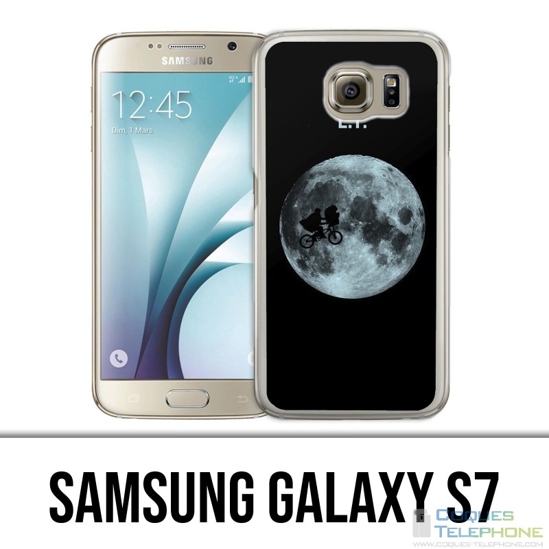 Samsung Galaxy S7 Hülle - und Mond