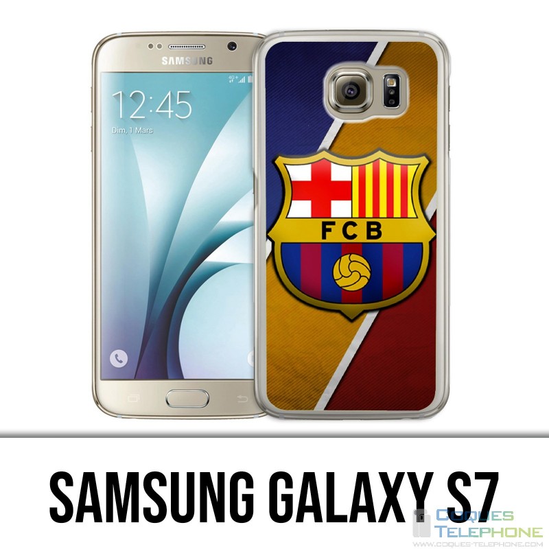 Custodia Samsung Galaxy S7 - Football Fc Barcelona