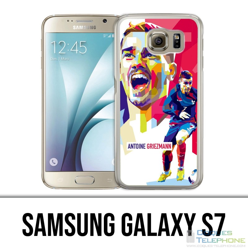 Coque Samsung Galaxy S7  - Football Griezmann