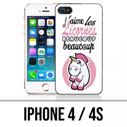IPhone 4 / 4S case - Unicorns