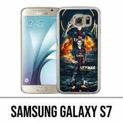 Coque Samsung Galaxy S7  - Football Psg Neymar Victoire