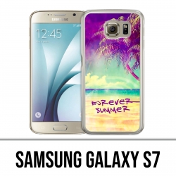 Samsung Galaxy S7 Hülle - Für immer Sommer