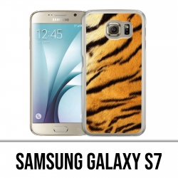 Coque Samsung Galaxy S7  - Fourrure Tigre
