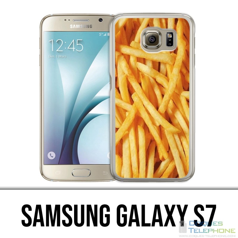 Samsung Galaxy S7 Hülle - Pommes