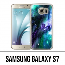 Coque Samsung Galaxy S7 - Galaxie Bleu