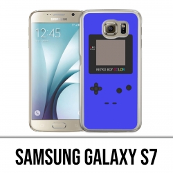 Custodia Samsung Galaxy S7 - Game Boy di colore blu