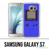 Carcasa Samsung Galaxy S7 - Game Boy Color Azul