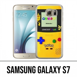 Carcasa Samsung Galaxy S7 - Game Boy Color Pikachu Amarillo Pokeì Mon