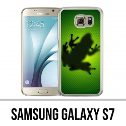 Coque Samsung Galaxy S7  - Grenouille Feuille