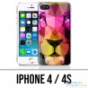 Custodia per iPhone 4 / 4S - Leone geometrico