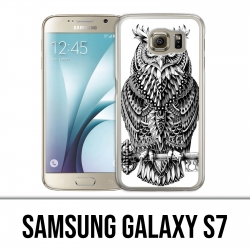 Carcasa Samsung Galaxy S7 - Búho Azteque