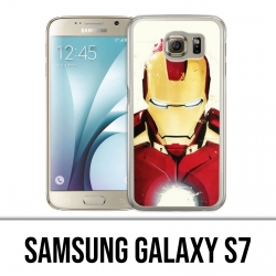 Coque Samsung Galaxy S7  - Iron Man Paintart