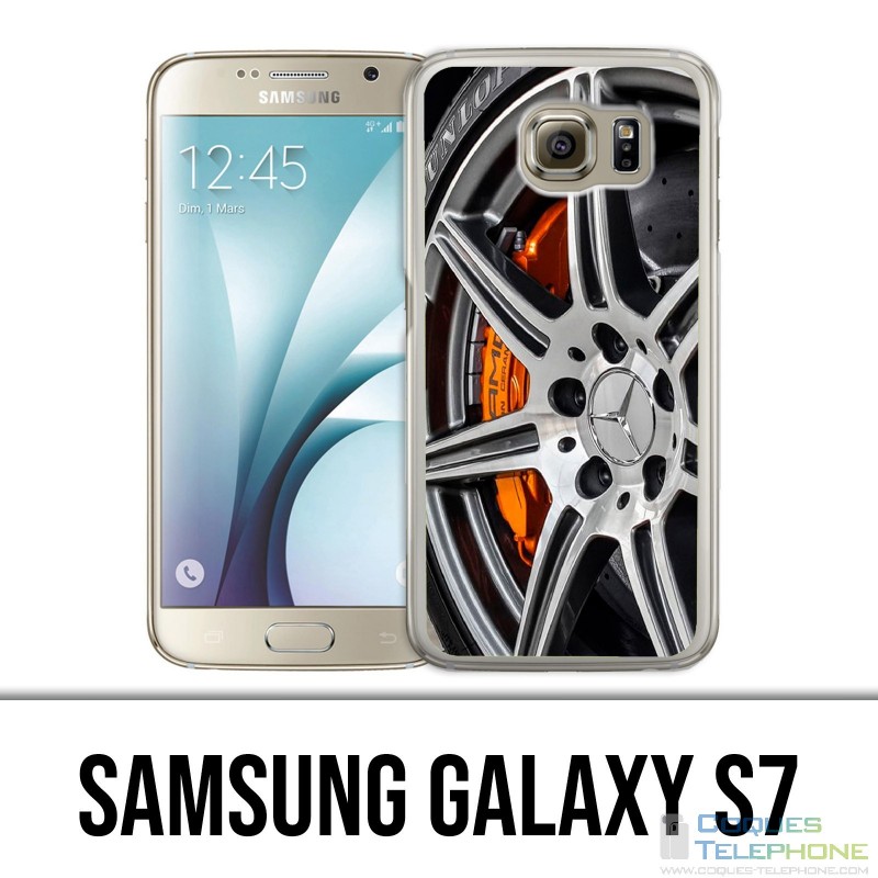 Samsung Galaxy S7 Hülle - Mercedes Amg Rad