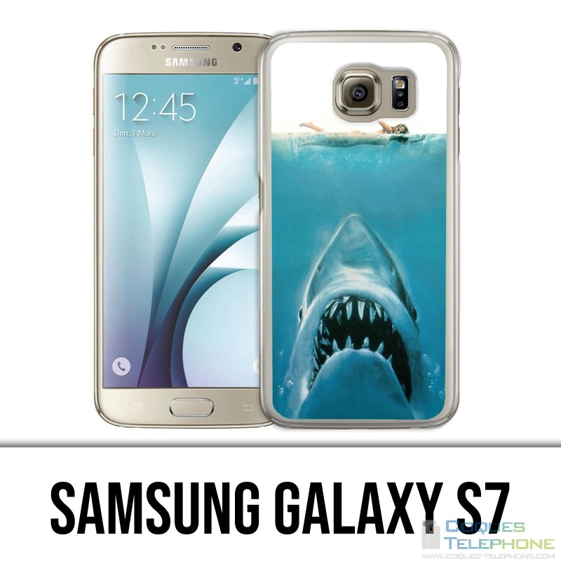 Custodia Samsung Galaxy S7 - Jaws The Teeth Of The Sea