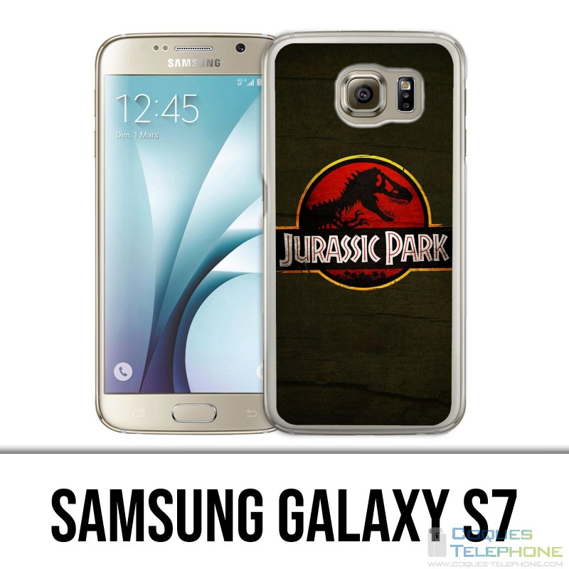 Coque Samsung Galaxy S7  - Jurassic Park