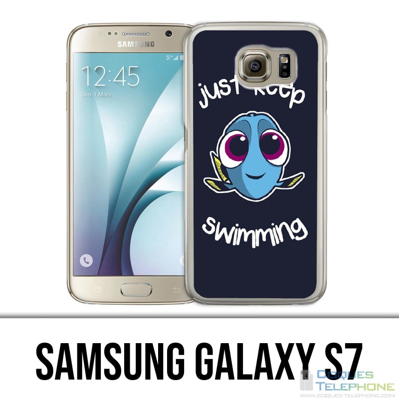 Samsung Galaxy S7 Hülle - einfach weiter schwimmen