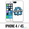 Custodia per iPhone 4 / 4S - Om logo destro Marsiglia