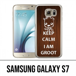 Coque Samsung Galaxy S7  - Keep Calm Groot