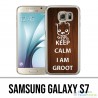 Samsung Galaxy S7 Case - Keep Calm Groot