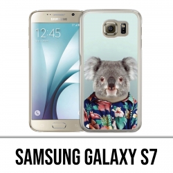 Samsung Galaxy S7 Hülle - Koala-Kostüm