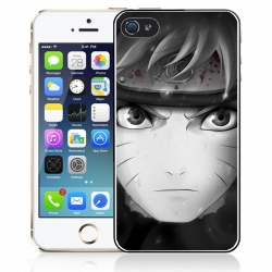 Naruto Phone Case - Black & White Face