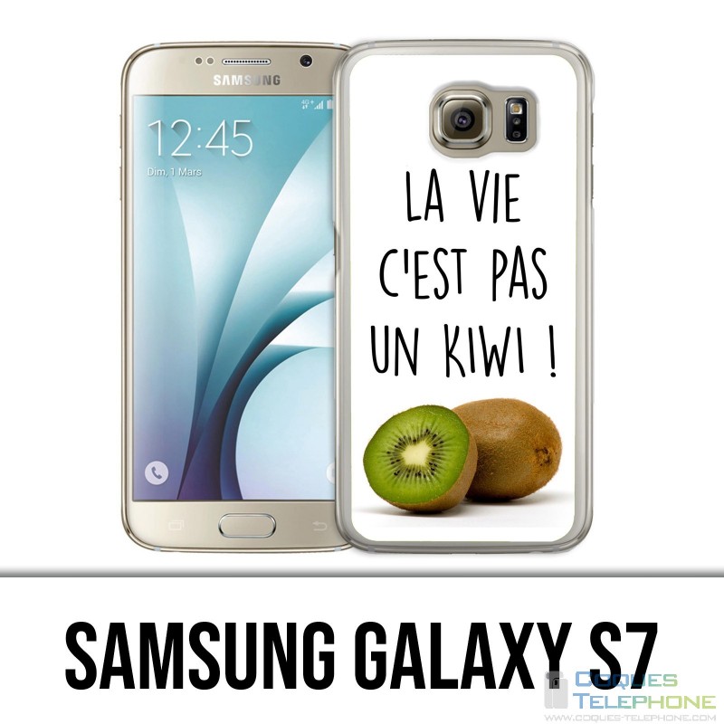 Carcasa Samsung Galaxy S7 - La vida no es un kiwi