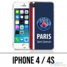 Custodia per iPhone 4 / 4S - Logo Psg Classic