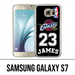Coque Samsung Galaxy S7 - Lebron James Noir