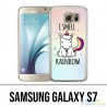 Carcasa Samsung Galaxy S7 - Unicornio I Smell Raimbow