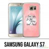 Custodia Samsung Galaxy S7 - Love Message Moon Back