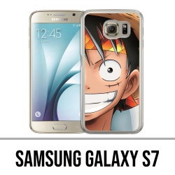 Coque Samsung Galaxy S7  - Luffy One Piece