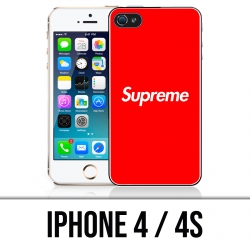 Coque iPhone 4 / 4S - Logo Supreme