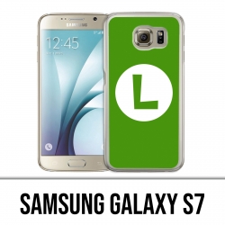 Samsung Galaxy S7 case - Mario Logo Luigi