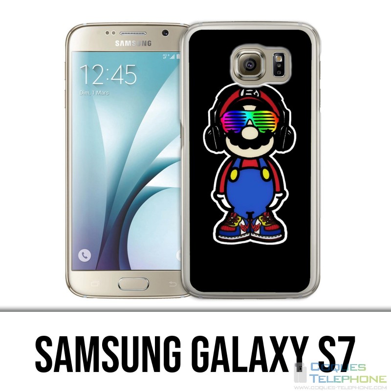 Coque Samsung Galaxy S7  - Mario Swag