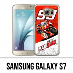 Coque Samsung Galaxy S7  - Marquez Cartoon