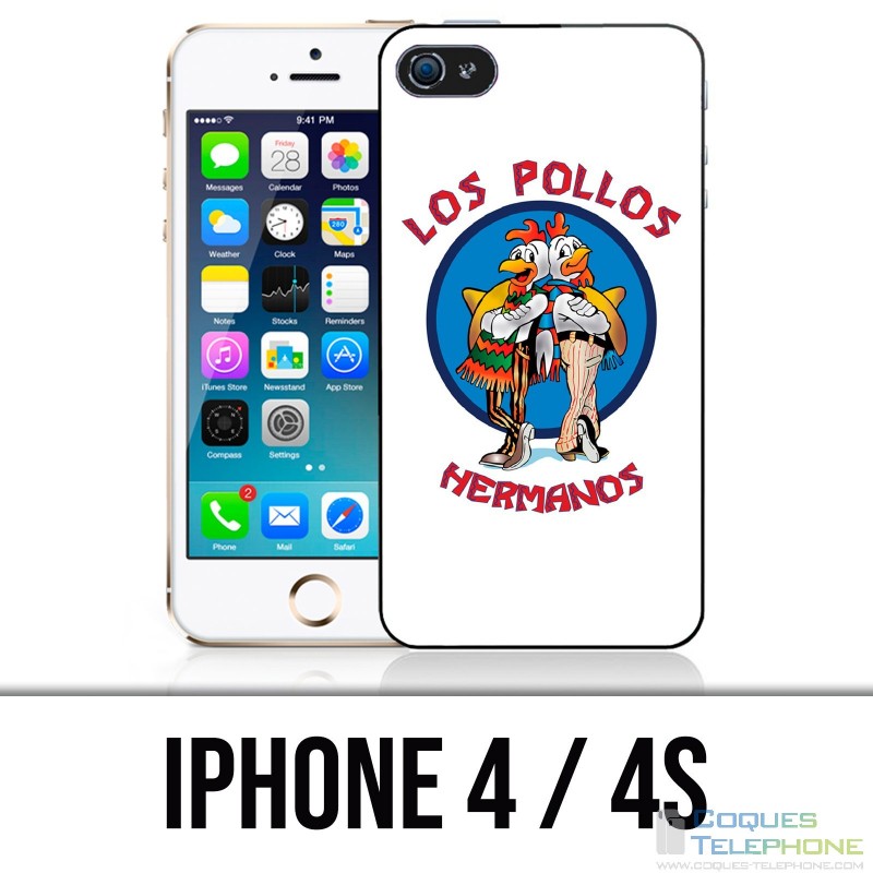 Coque iPhone 4 / 4S - Los Pollos Hermanos Breaking Bad