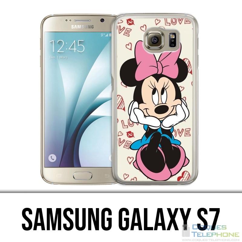 Coque Samsung Galaxy S7  - Minnie Love